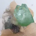 Rare BIG crystal green Apophyllite Madhya Pradesh, Pithampur - image 4