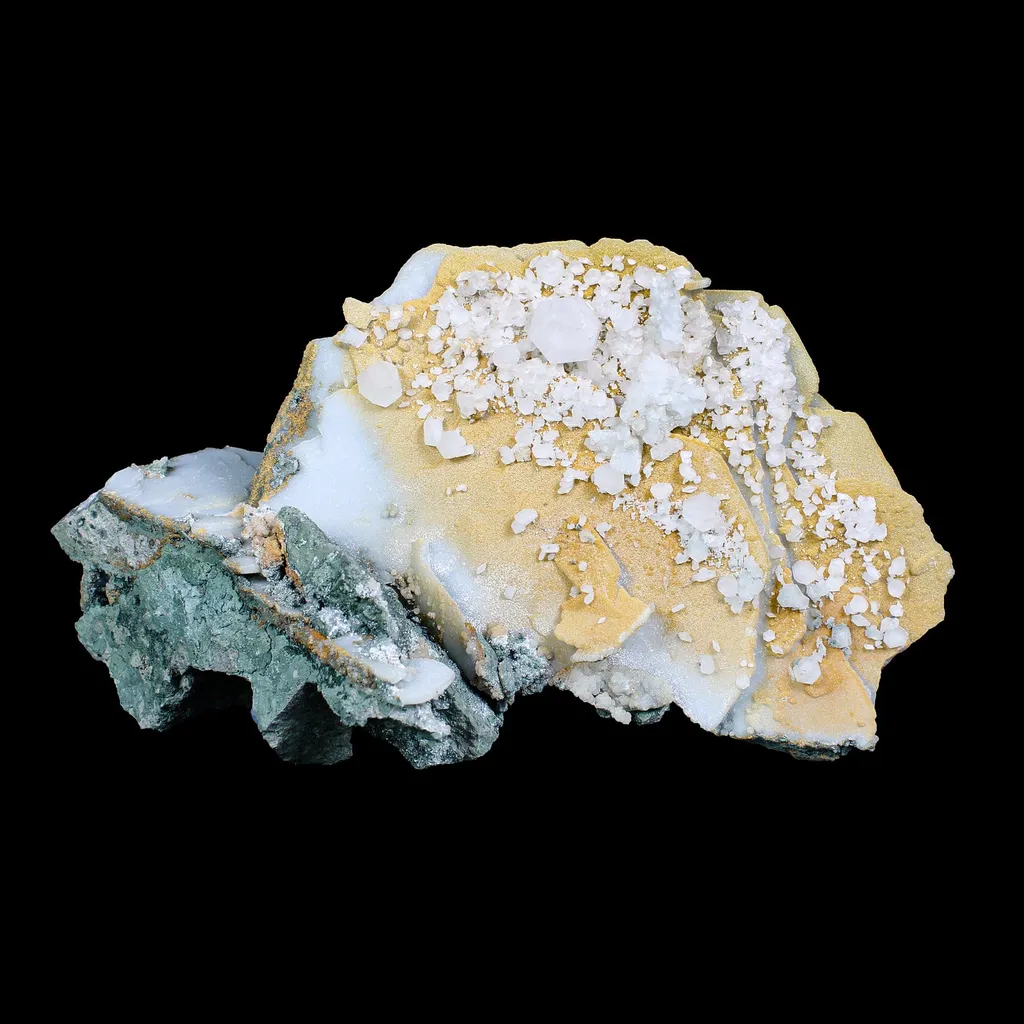 Rare Blade Calcite – Red Fluorescent Natural Mineral Specimen from Mumbai - image 8