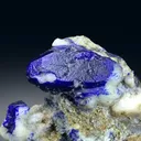 Rare Blue Afghanite with Winchite and Pyrite on Matrix from Afghanistan - 337 gram - image 4