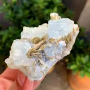 Rare Blue Aquamarine Specimen from Pakistan - image 4