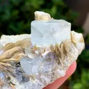Rare Blue Aquamarine Specimen from Pakistan - image 3