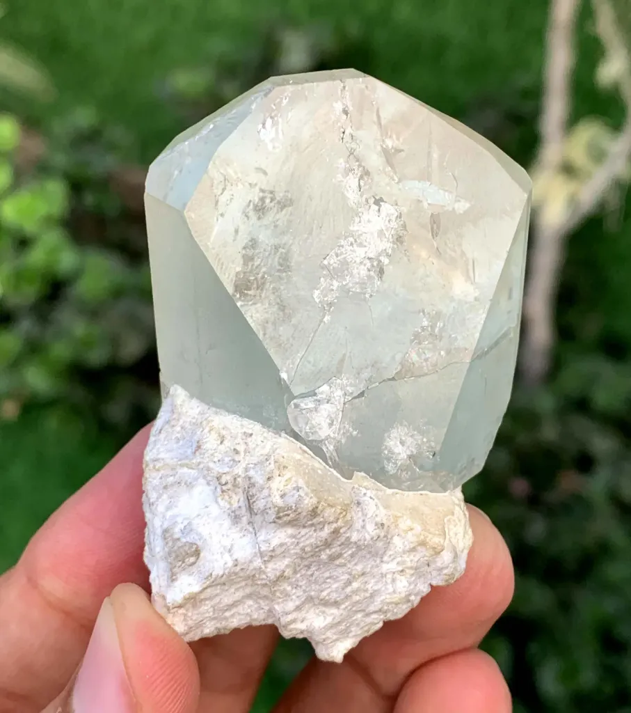 Rare Blue color Topaz with well terminations from Pakistan - image 3