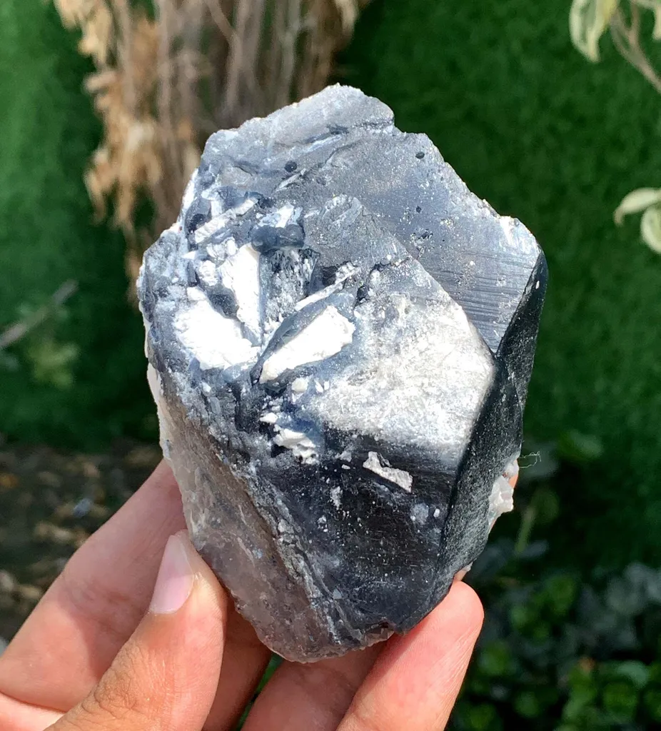 Rare Blue Tara Quartz Crystal from Afghanistan image