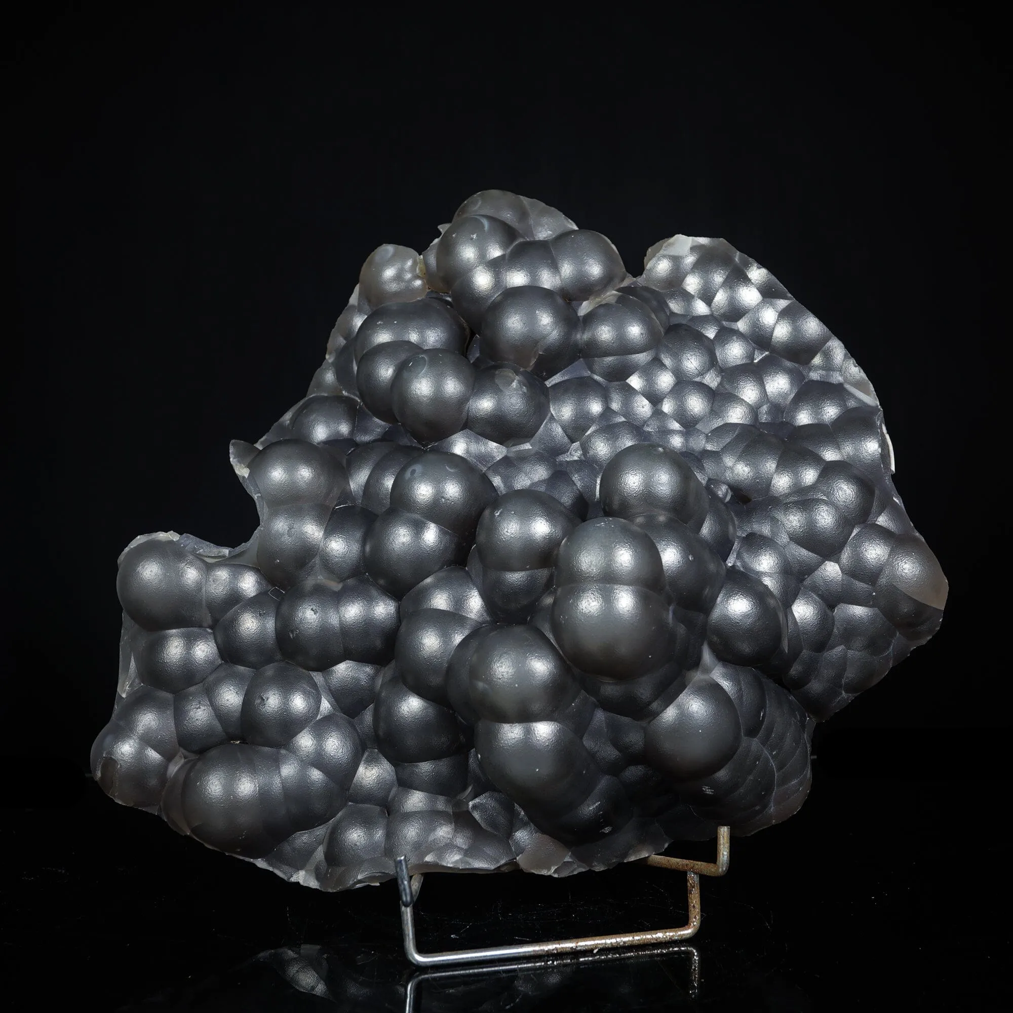 Rare Botryoidal Agatized Chalcedony Mineral Specimen – Natural Indian Crystal Cluster for Collectors - image 1