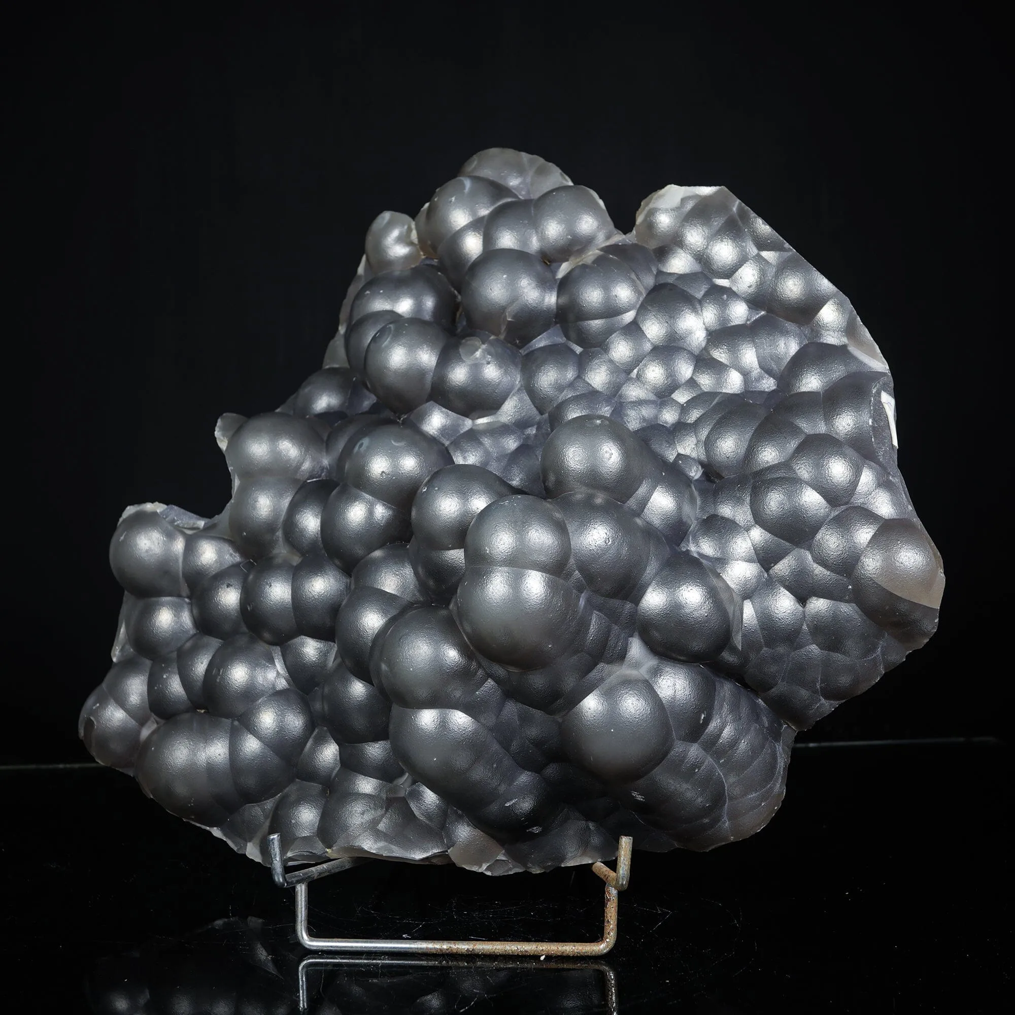 Rare Botryoidal Agatized Chalcedony Mineral Specimen – Natural Indian Crystal Cluster for Collectors - image 4