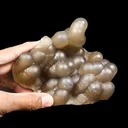 Rare Botryoidal Agatized Chalcedony Mineral Specimen – Natural Indian Crystal Cluster for Collectors - image 5