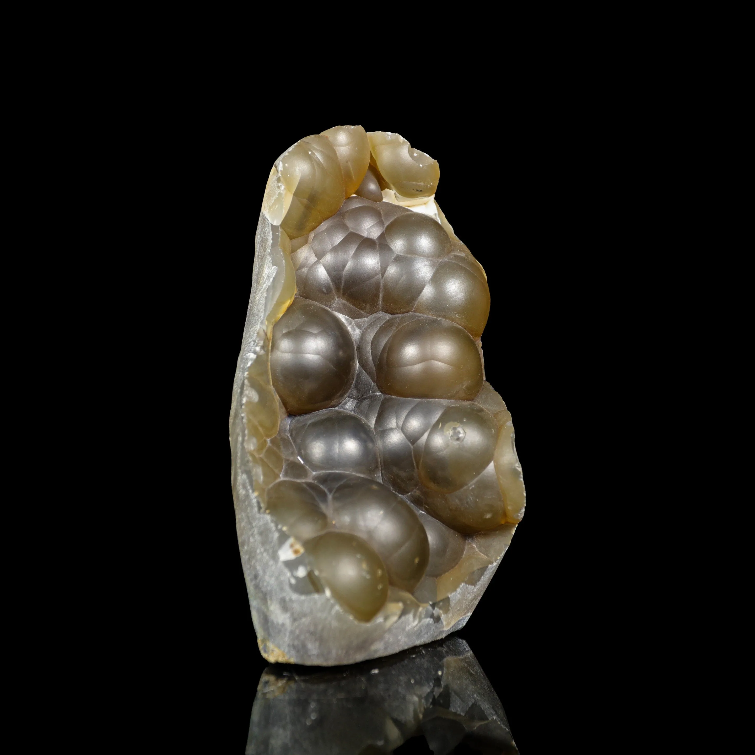 Rare Botryoidal Agatized Chalcedony Mineral Specimen – Natural Indian Crystal Cluster for Collectors - image 2