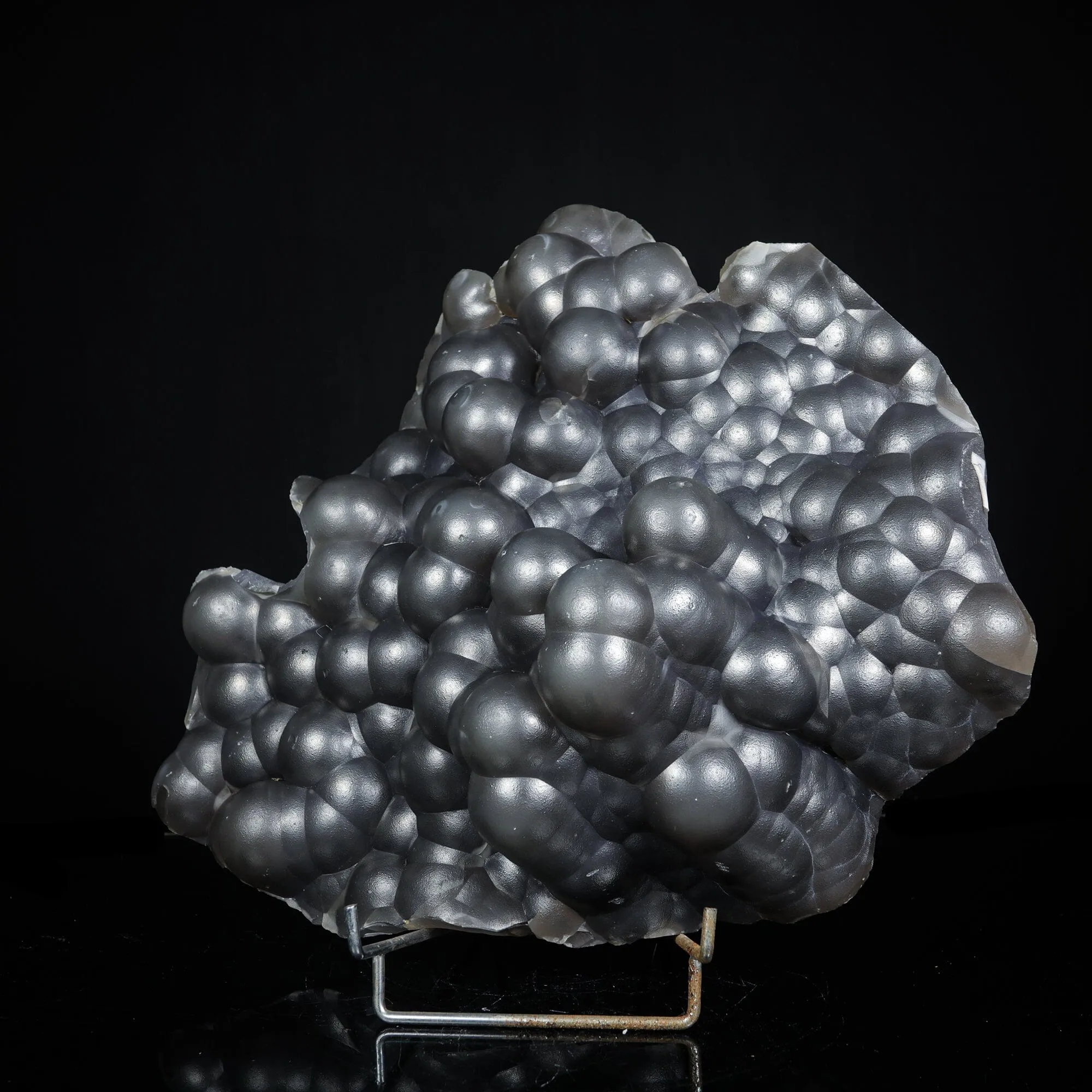 Rare Botryoidal Agatized Chalcedony Mineral Specimen – Natural Indian Crystal Cluster for Collectors - image 3