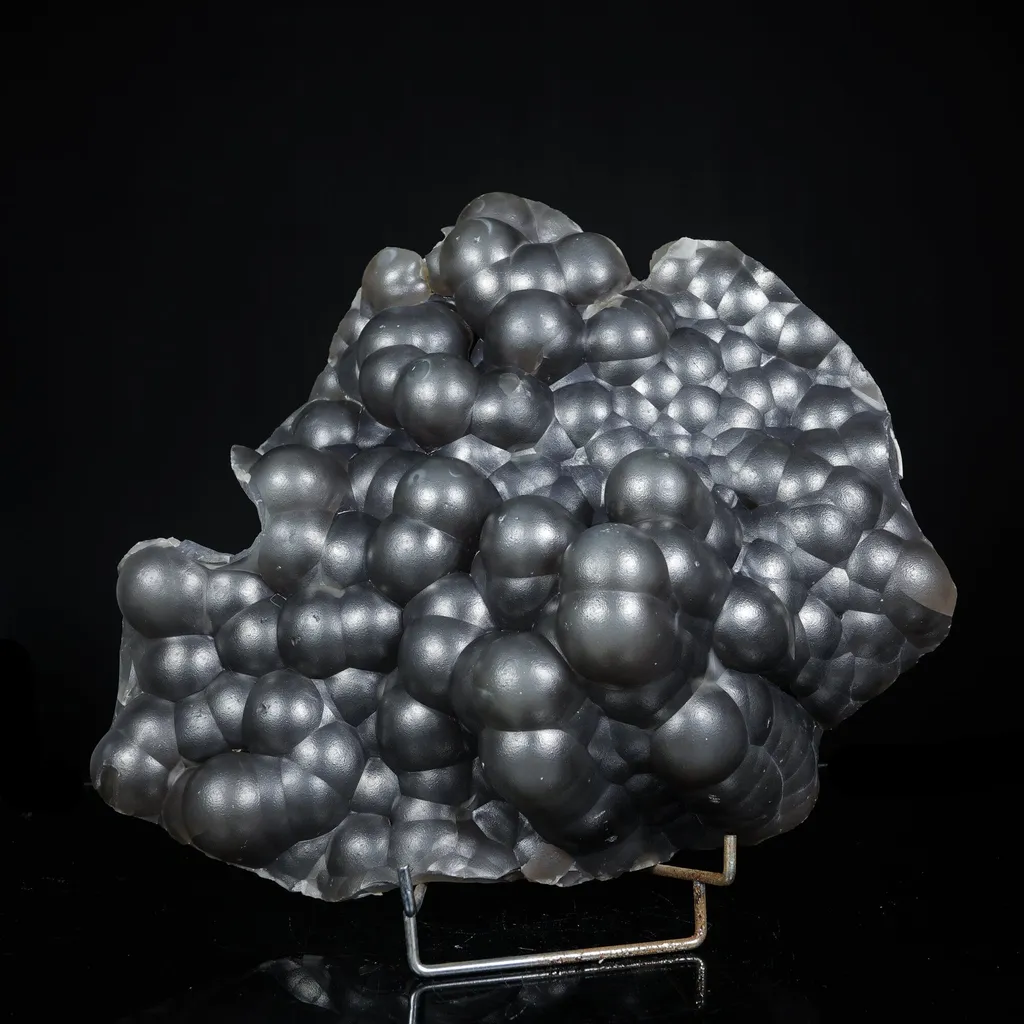 Rare Botryoidal Agatized Chalcedony Mineral Specimen – Natural Indian Crystal Cluster for Collectors - image 2
