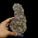 Rare Botryoidal Agatized Chalcedony Mineral Specimen – Natural Indian Crystal Cluster for Collectors - image 4