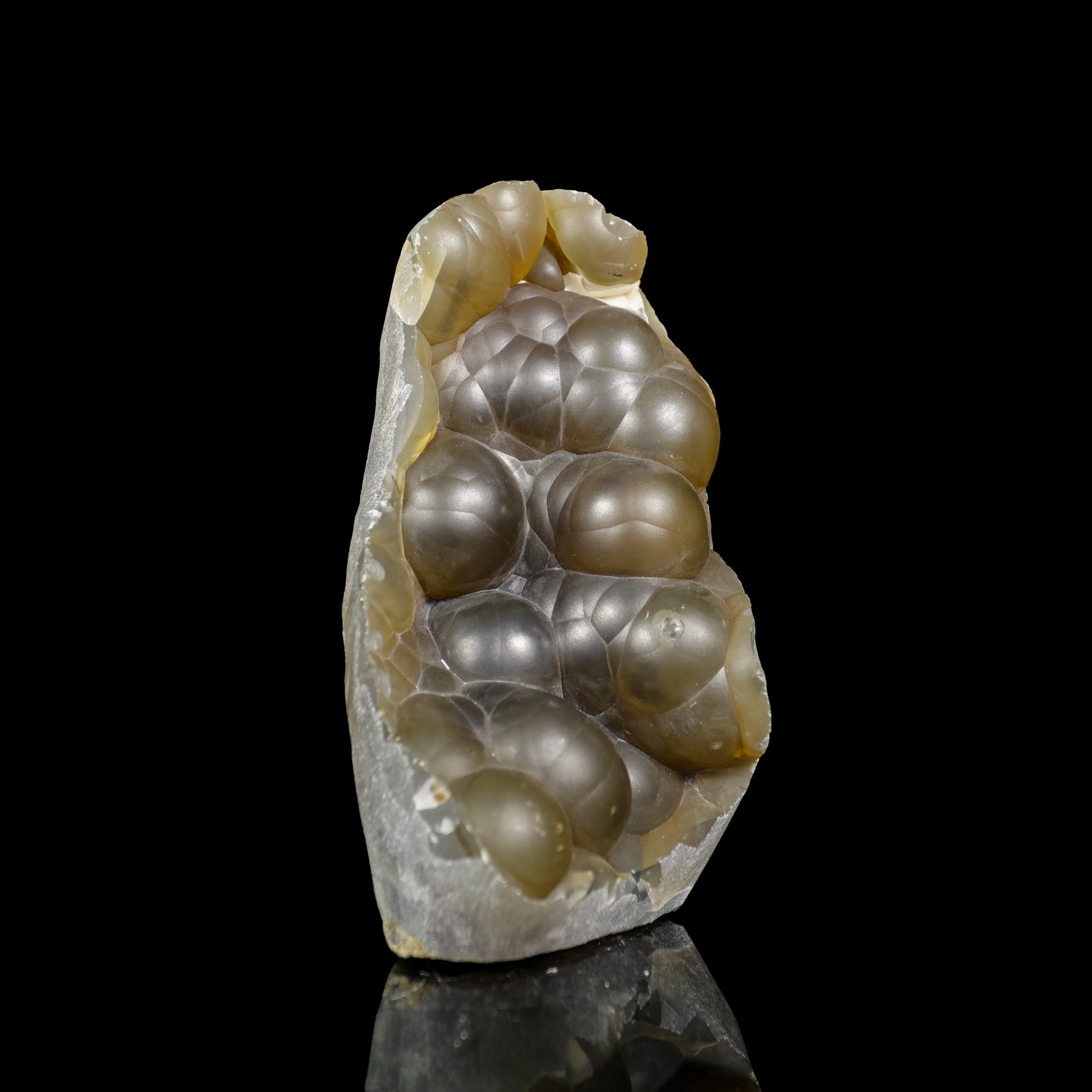 Rare Botryoidal Agatized Chalcedony Mineral Specimen – Natural Indian Crystal Cluster for Collectors - image 3
