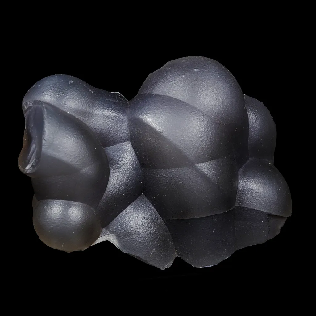 Rare Botryoidal Agatized Chalcedony Mineral Specimen – Natural Indian Crystal Cluster for Collectors - image 3