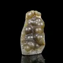 Rare Botryoidal Agatized Chalcedony Mineral Specimen – Natural Indian Crystal Cluster for Collectors - image 1