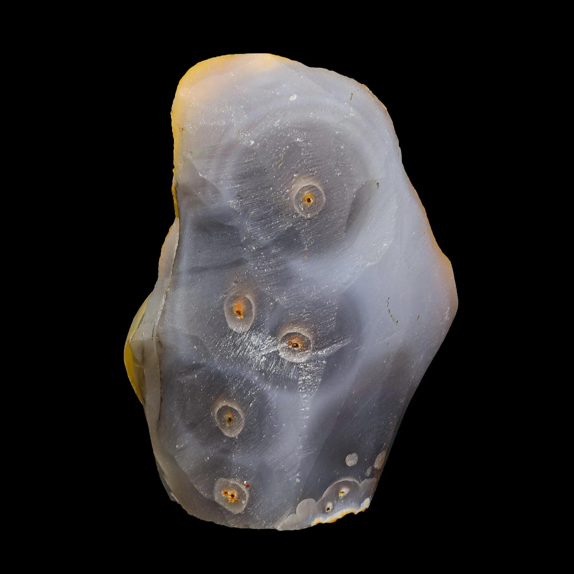 Rare Botryoidal Agatized Chalcedony Mineral Specimen – Natural Indian Crystal Cluster for Collectors - image 4