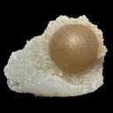 Rare Botryoidal Fluorite on Druzy Quartz Matrix – Premium Indian Mineral Specimen from Madhya Pradesh - image 1
