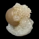 Rare Botryoidal Fluorite on Druzy Quartz Matrix – Premium Indian Mineral Specimen from Madhya Pradesh - image 5