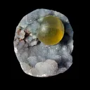 Rare Botryoidal Fluorite on Quartz Crystal Cluster – Nashik India Natural Mineral Specimen - image 3