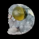 Rare Botryoidal Fluorite on Quartz Crystal Cluster – Nashik India Natural Mineral Specimen - image 2