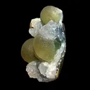Rare Botryoidal Green Fluorite on Crystal Matrix – Natural Indian Mineral Specimen | Collector Grade | - image 4