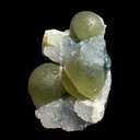 Rare Botryoidal Green Fluorite on Crystal Matrix – Natural Indian Mineral Specimen | Collector Grade | - image 2