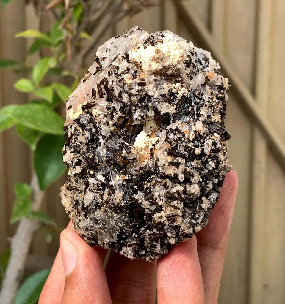 Rare Brown Childrenite Crystals Cluster on Quartz Specimen from Pakistan - image 3
