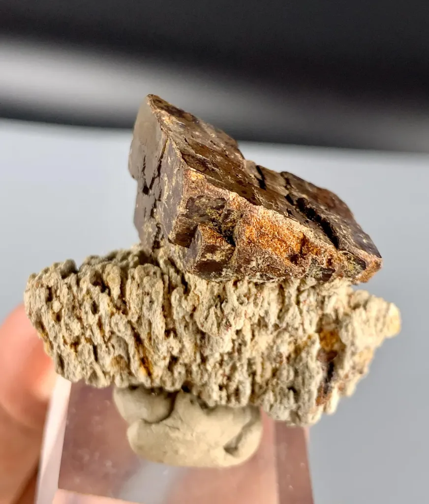 Rare Brown Siderite on Matrix from Pakistan - image 7