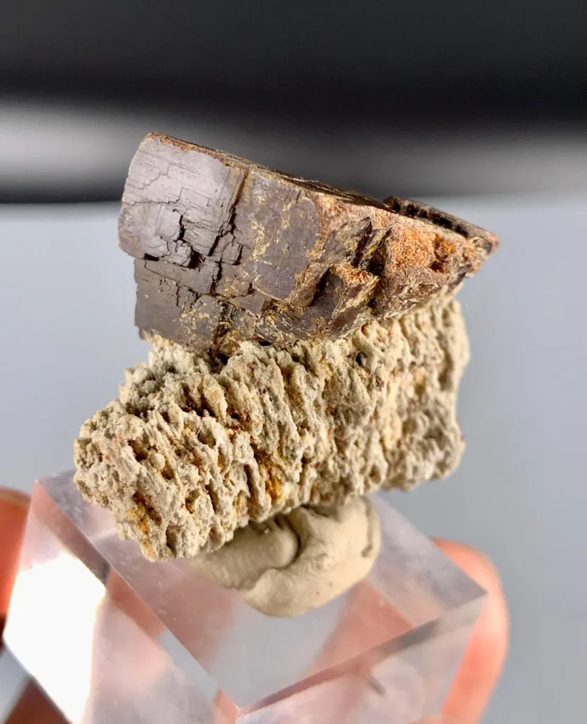 Rare Brown Siderite on Matrix from Pakistan - image 5