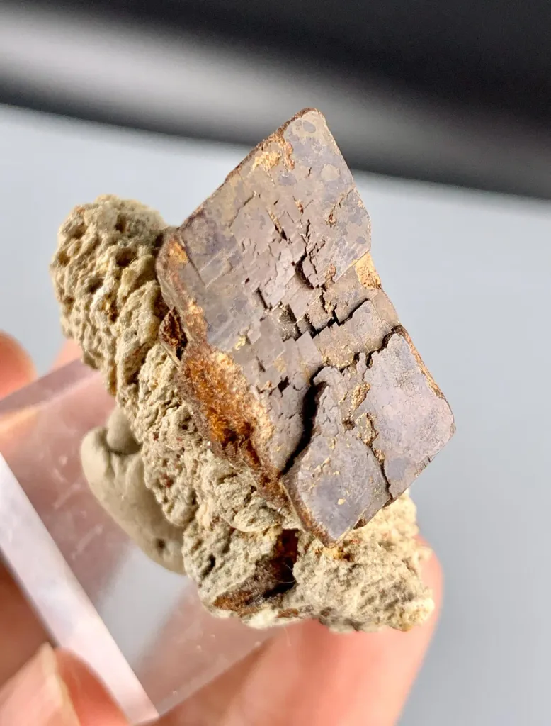 Rare Brown Siderite on Matrix from Pakistan - image 6