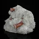 Rare Brown Stellerite Sheaves on Shimmering Apophyllite & Quartz Matrix – - image 1