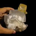 Rare Calcite on Barite Natural Mineral Specimen - image 4