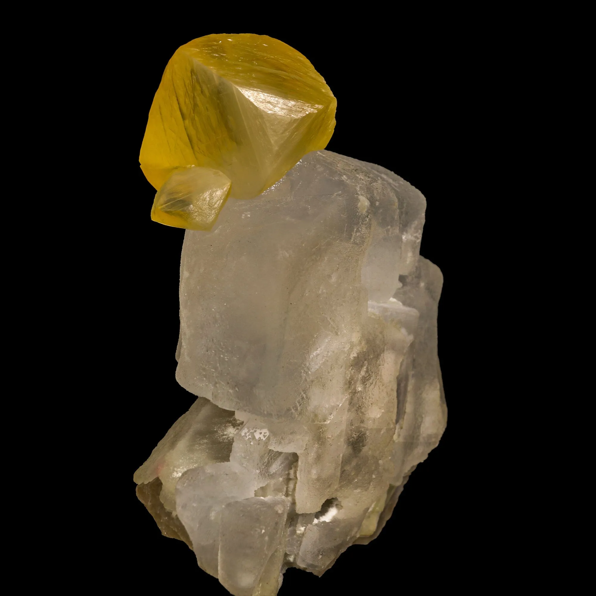Rare Calcite on Barite Natural Mineral Specimen - image 2