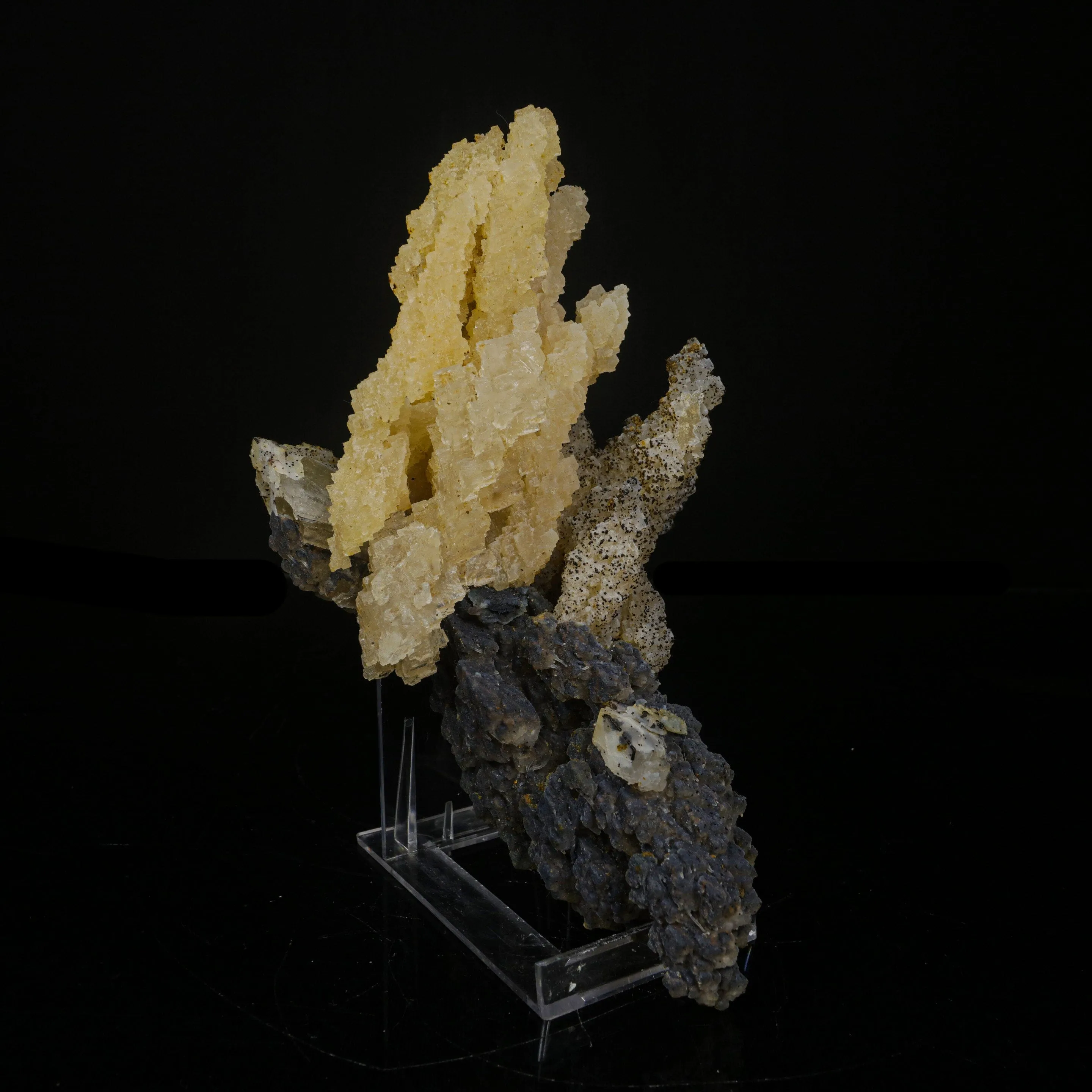 Rare Calcite with Chalcedony | Unique Indian Mineral Formation - image 2