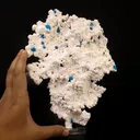 Rare Cavansite on floater Mordenite natural Mineral Specimen - image 4