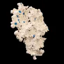 Rare Cavansite on floater Mordenite natural Mineral Specimen - image 2