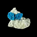 Rare Cavansite Self Standing Specimen from Wagholi Pune India - image 5