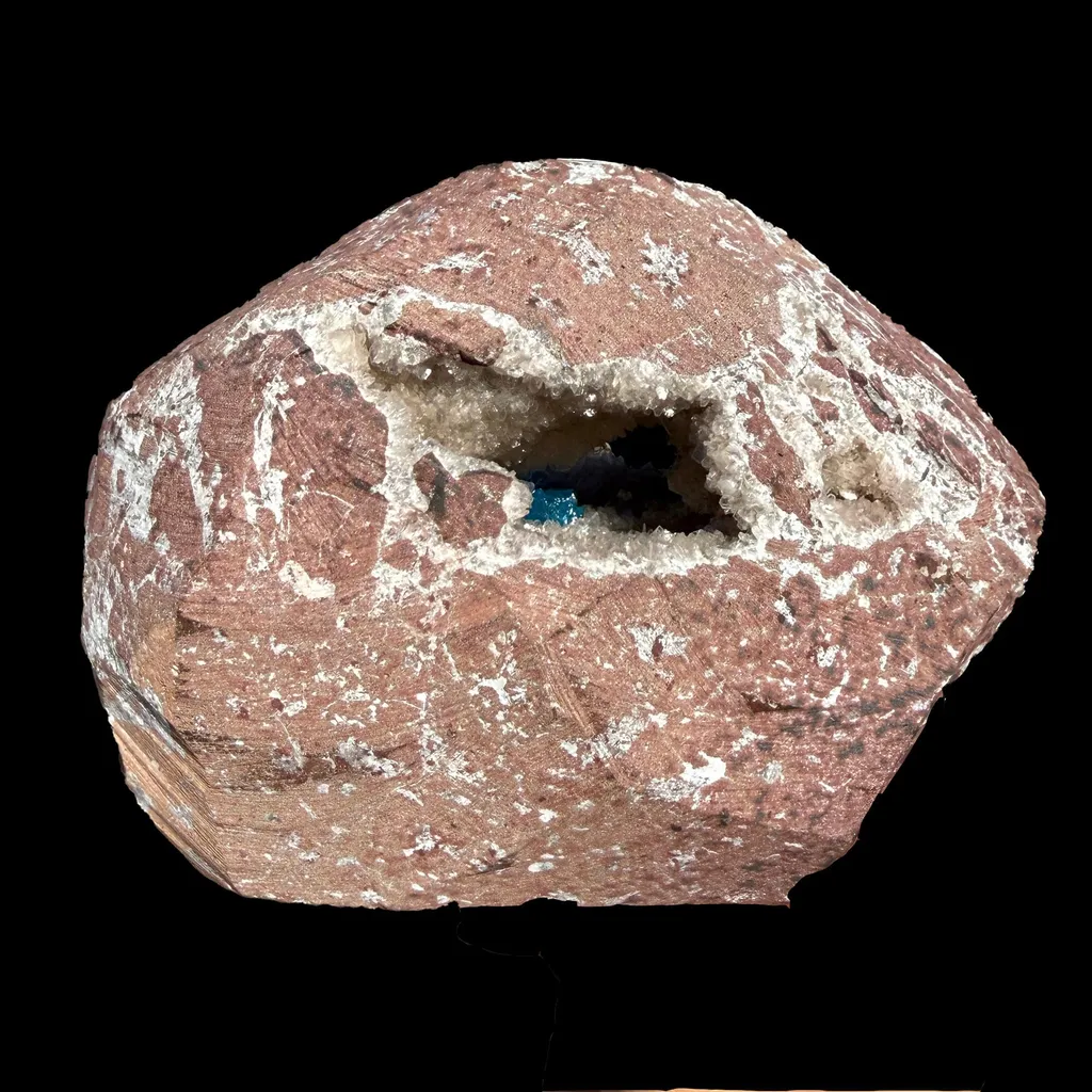 Rare Cavansite Shimmering Heulandite – Self Standing Lustrous Crystal Mineral Specimen from India | Collector Display Piece - image 5