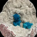 Rare Cavansite Shimmering Heulandite – Self Standing Lustrous Crystal Mineral Specimen from India | Collector Display Piece - image 2