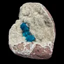 Rare Cavansite Shimmering Heulandite – Self Standing Lustrous Crystal Mineral Specimen from India | Collector Display Piece - image 9