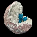 Rare Cavansite Shimmering Heulandite – Self Standing Lustrous Crystal Mineral Specimen from India | Collector Display Piece - image 8