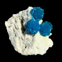 Rare Cavansite with Stilbite on Shimmering Heulandite – Self Standing Lustrous Terminated Crystal Mineral Specimen from India | Collector Display Piece - image 3