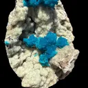 Rare Cavansite with Stilbite on Shimmering Heulandite – Self Standing Lustrous Terminated Crystal Mineral Specimen from India | Collector Display Piece - image 4