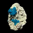 Rare Cavansite with Stilbite on Shimmering Heulandite – Self Standing Lustrous Terminated Crystal Mineral Specimen from India | Collector Display Piece - image 2