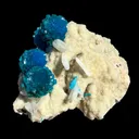 Rare Cavansite with Stilbite on Shimmering Heulandite – Self Standing Lustrous Terminated Crystal Mineral Specimen from India | Collector Display Piece - image 4