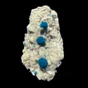 Rare Cavansite with Stilbite on Shimmering Heulandite – Self Standing Lustrous Terminated Crystal Mineral Specimen from India | Collector Display Piece - image 2
