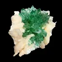 Rare Dark Green Apophyllite Flower Formation Crystal Specimen from Savda Quarry, Jalgaon, India – Sharp Terminated Collector Mineral | Global Premium Display Piece| Collector Display Piece - image 5