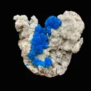 Rare Deep Blue Cavansite on Heulandite Matrix – Premium Indian Zeolite Collector Specimen from Pune - image 2