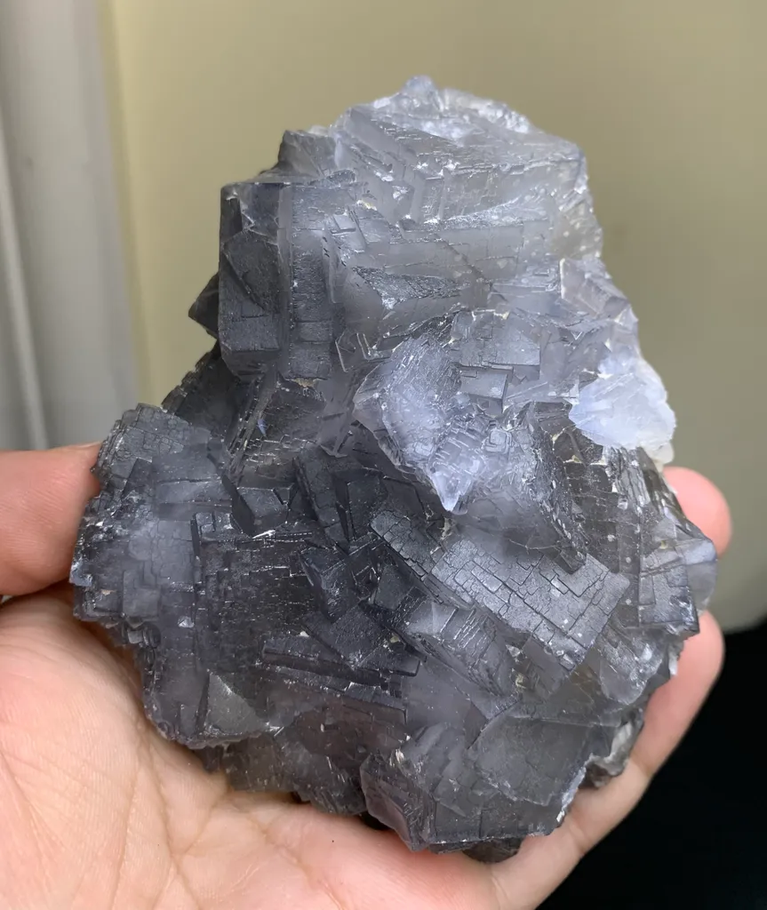Rare Deep Blue Fluorite Specimen from Pakistan - image 3