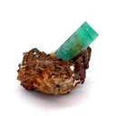 Rare Deep green Emeralds Natural Mineral Specimen Museum - image 7