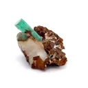 Rare Deep green Emeralds Natural Mineral Specimen Museum - image 8