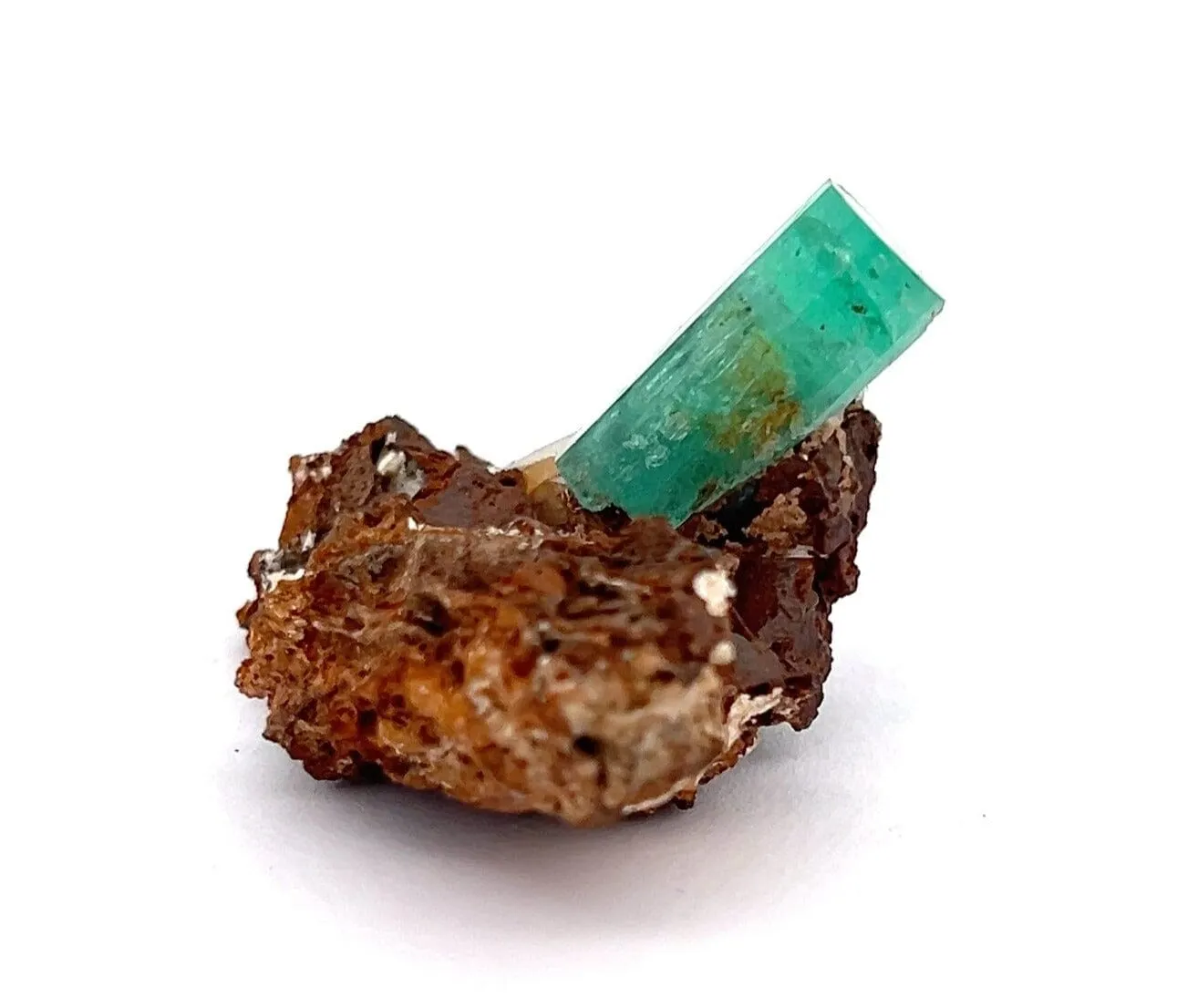 Rare Deep green Emeralds Natural Mineral Specimen Museum - image 7